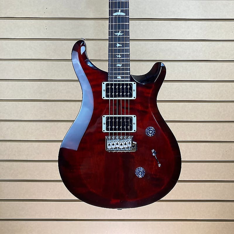 Электрогитара PRS S2 Custom 24 Electric Guitar - Fire Red Burst w/Gig Bag + FREE Shipping #931