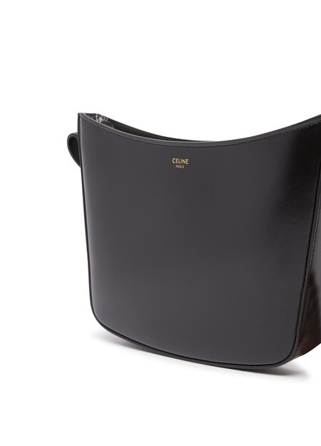 

Сумка Celine среднего размера из блестящей телячьей кожи. Celine, черный