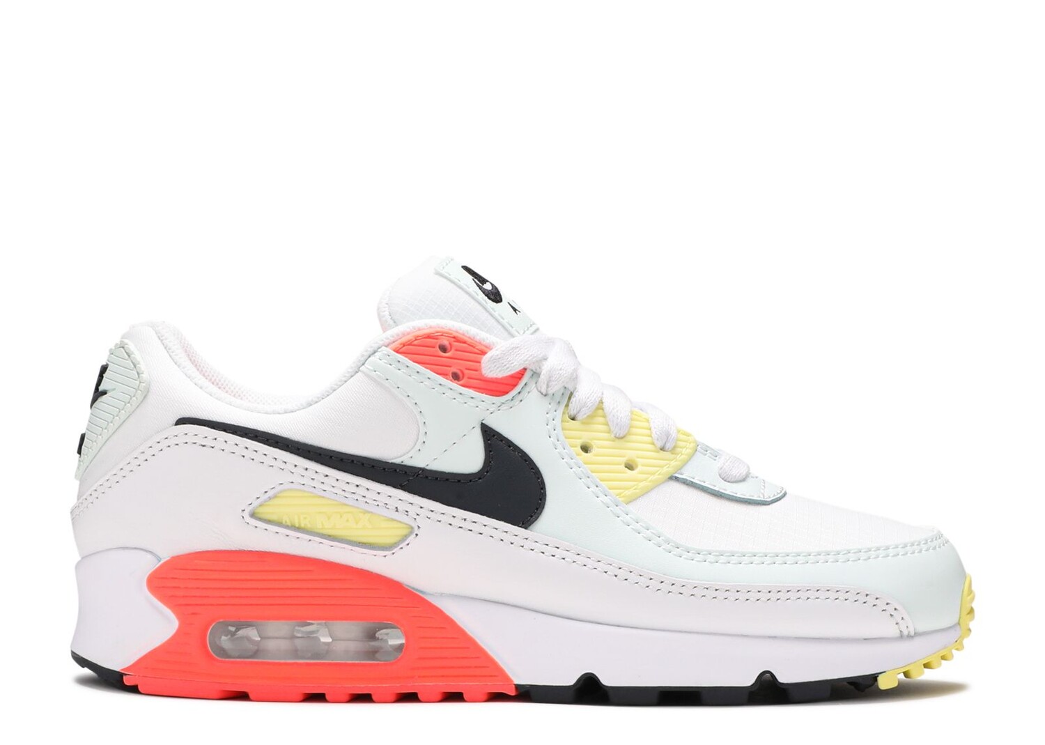 

Кроссовки Nike Wmns Air Max 90 'Summit White Bright Mango', белый