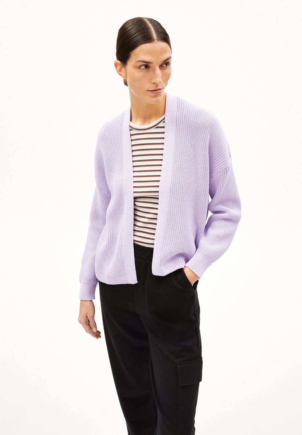 

Кардиган VILDAANA ARMEDANGELS, цвет lavender light