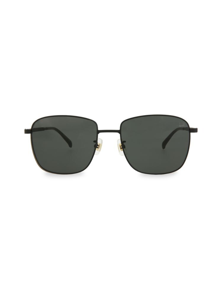 

Квадратные солнцезащитные очки 58MM Dunhill, цвет Black Gold