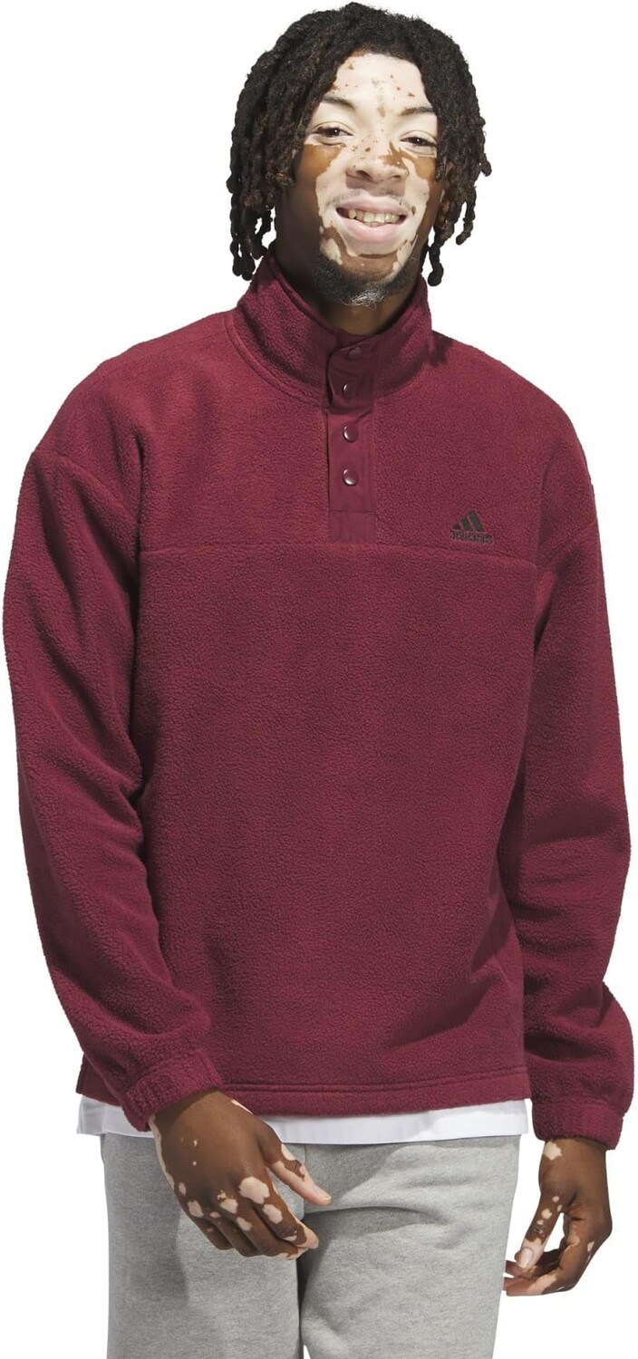 

Пуловер из флиса adidas, цвет Shadow Red