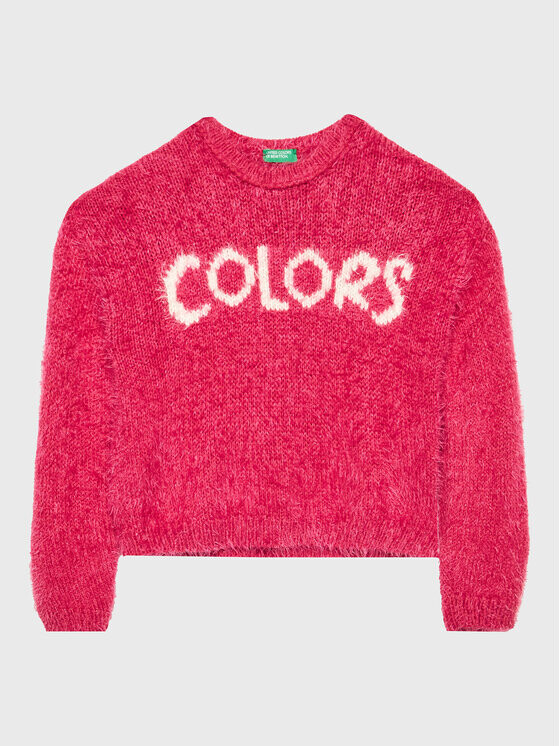 

Свитер обычного кроя United Colors Of Benetton, розовый
