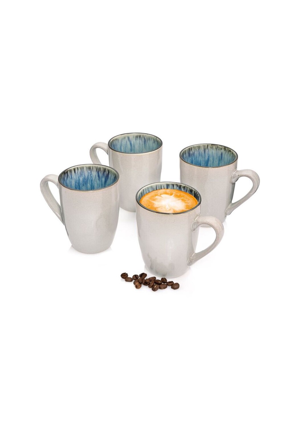

Набор посуды из керамогранита Амальфи Sänger, blau - kaffeebecher set 4-teilig