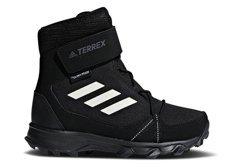 

Кроссовки Adidas TERREX SNOW CF WINTER BOOT J 'BLACK WHITE', черный