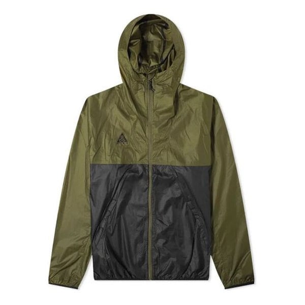 

Куртка Nike ACG Colorblock hooded Long Sleeves Jacket Green Army green, зеленый