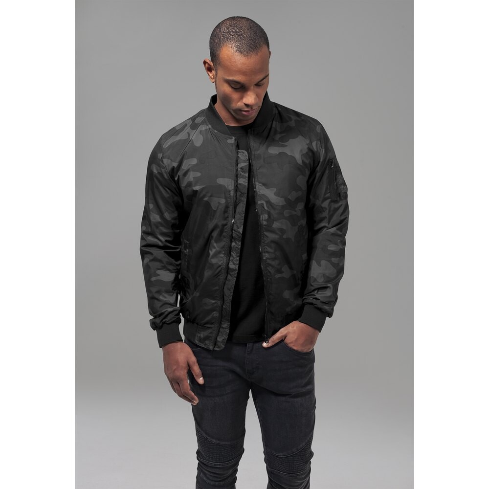 

Парка Urban Classics Camo Light, черный