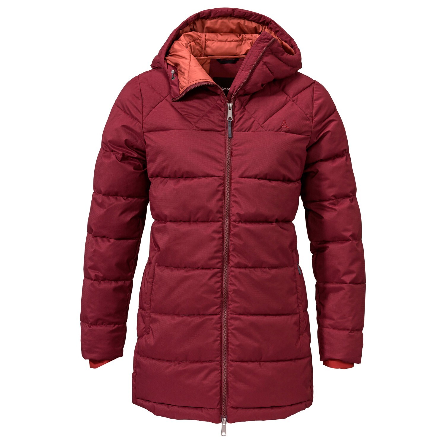 Пальто Schöffel Women's Insulated Parka Boston, цвет Dark Burgundy