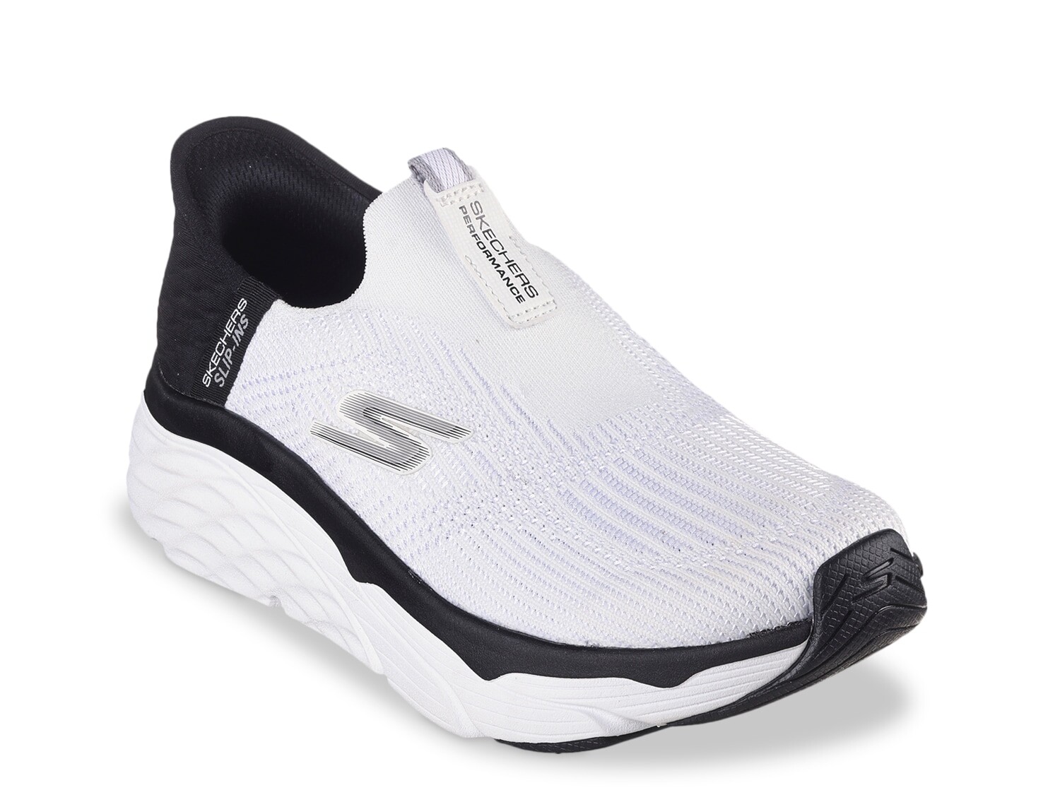 

Кроссовки Skechers Slip-Ins Max Cushion Elite Smooth Transition, белый/черный