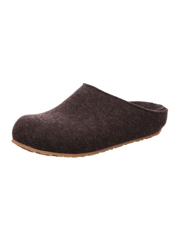 

Тапочки HAFLINGER Hauschuhe Herren Grizzly Michl, серый