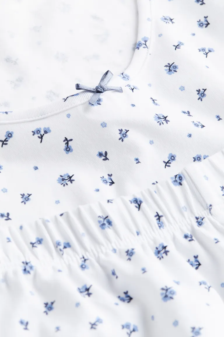 

Пижамы из джерси H&M, белый