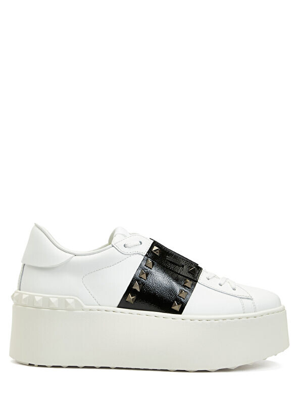 

Женские кожаные кроссовки Rockstud Valentino Garavani, белый