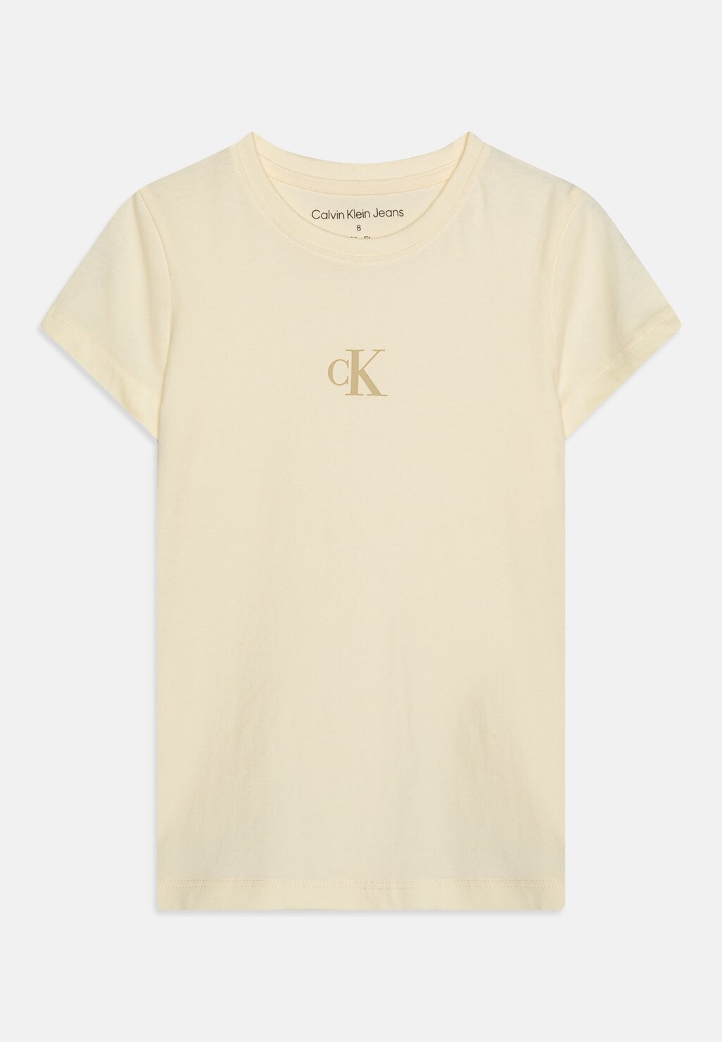 

Футболка с принтом Slim Monogram 2 Pack Calvin Klein, черная/послесвечение
