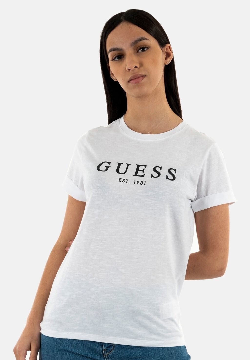 

Футболка с принтом Guess, белый