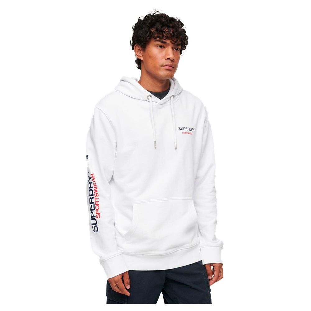 Худи Superdry Sportswear Logo Loose, белый