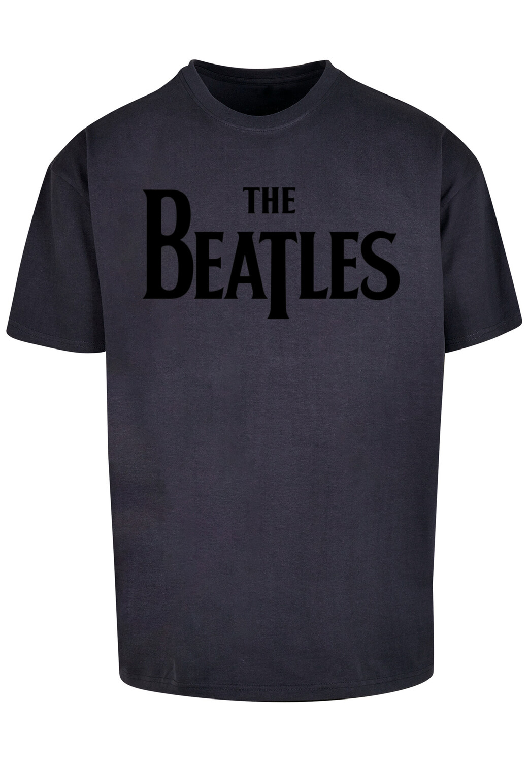 

Футболка F4NT4STIC The Beatles Band Drop T Logo Black, темно-синий