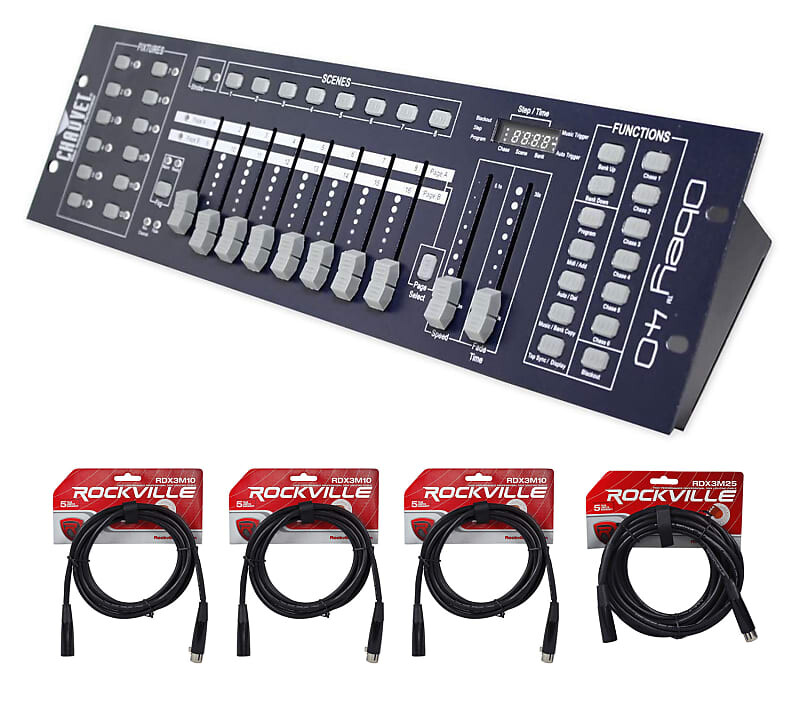 

Контроллер освещения Chauvet OBEY40+RDX3M25+(3) RDX3M10