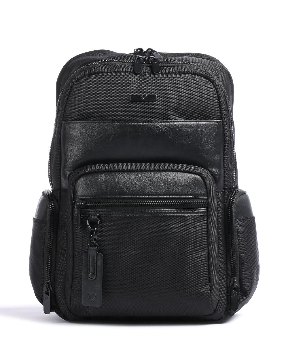 

Рюкзак Nevada 15″ нейлон, искусственная кожа Roncato, черный