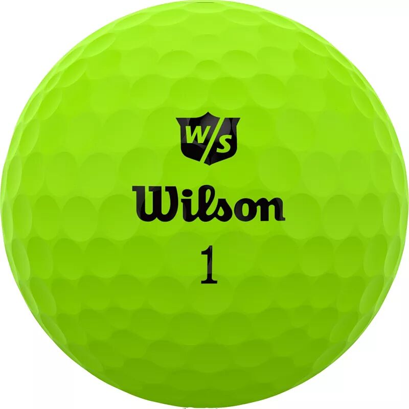 Мячи для гольфа Wilson Staff 2020 Duo Soft Optix, зеленый