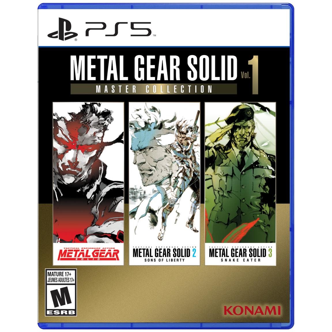 Видеоигра Metal Gear Solid: Master Collection Vol.1 - PlayStation 5 metal gear solid master collection vol 1 day one edition [xbox series x английская версия]