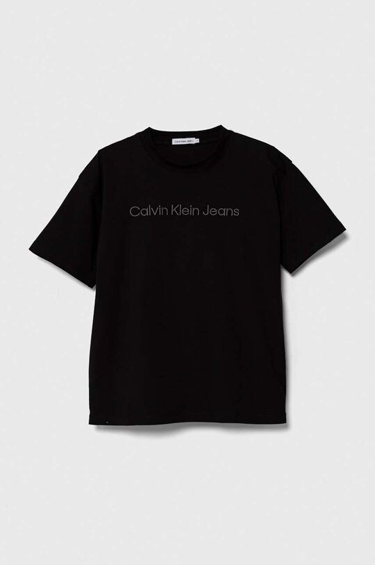 

Детская футболка Calvin Klein Jeans, черный