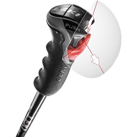 

Лыжные палки Peak Vario 3D LEKI, черный