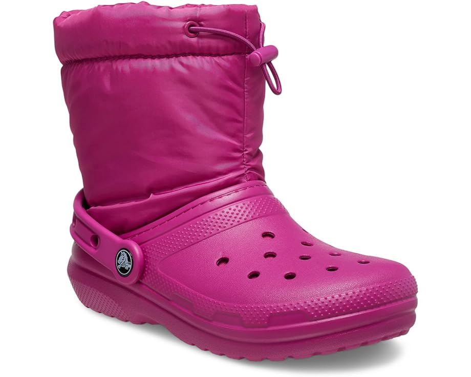 Ботинки Crocs Classic Lined Neo Puff Boot, цвет Fuchsia Fun ботинки classic lined neo puff boot crocs фиолетовый