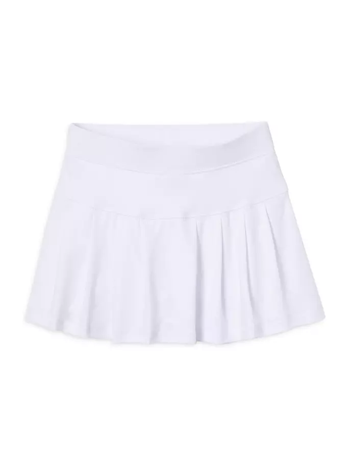 

Трикотажная юбка для маленьких девочек и девочек-скаутов Classic Prep, белый