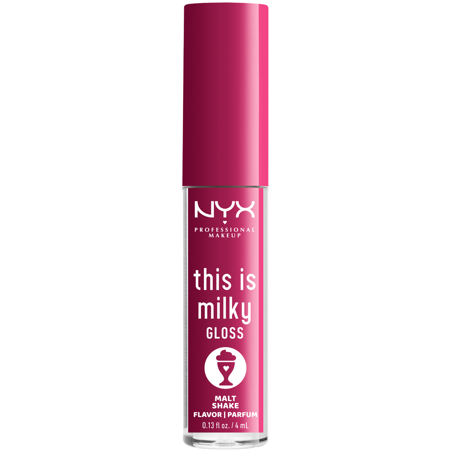 Блеск для губ «мальтовый коктейль» Nyx Professional Makeup This Is Milky Gloss, 4 мл увлажняющий блеск для губ придающий объем и сияние lumene luminous shine hydrating