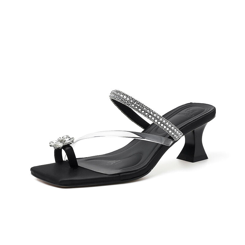 

Шлепанцы и сланцы JIUXINGDAO Slide Slippers Women's, черный