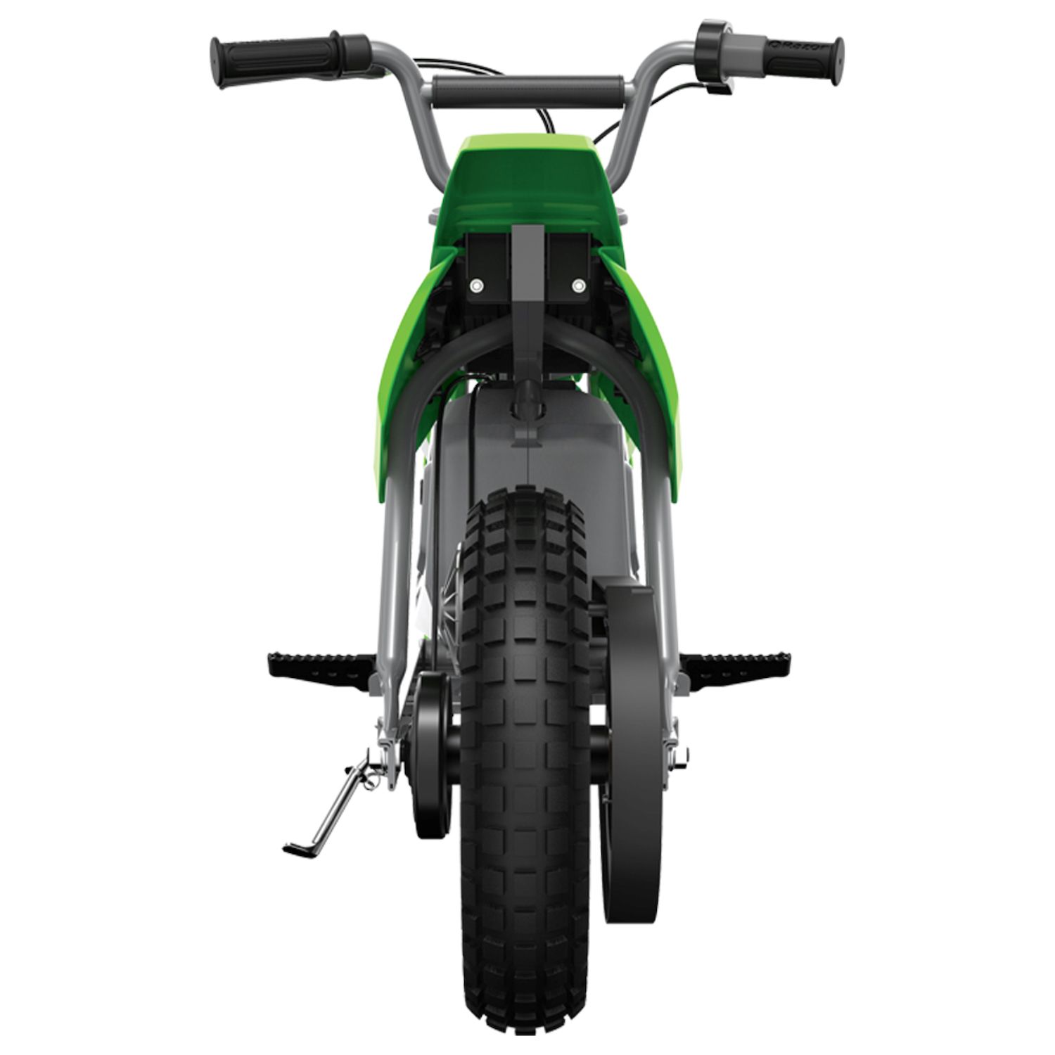 цена Razor MX400 Dirt Rocket 24V Электрический игрушечный мотоцикл для мотокросса, мотоцикл для бездорожья, зеленый Razor