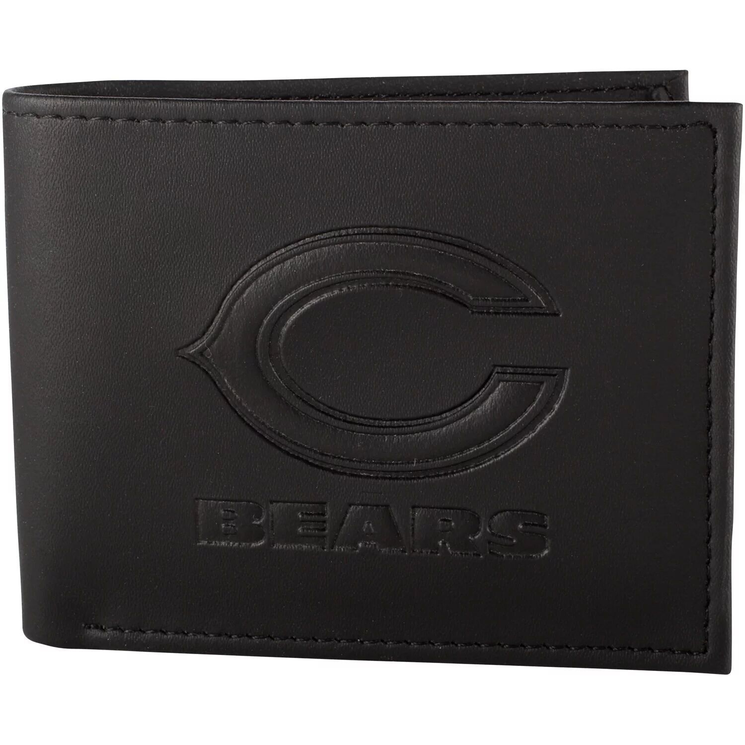 

Мужской черный гибридный складной кошелек Chicago Bears