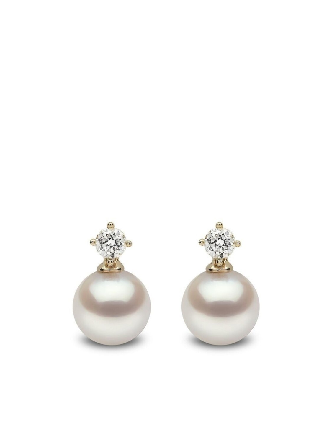 

Серьги Classic из желтого золота с жемчугом Yoko London, золотой