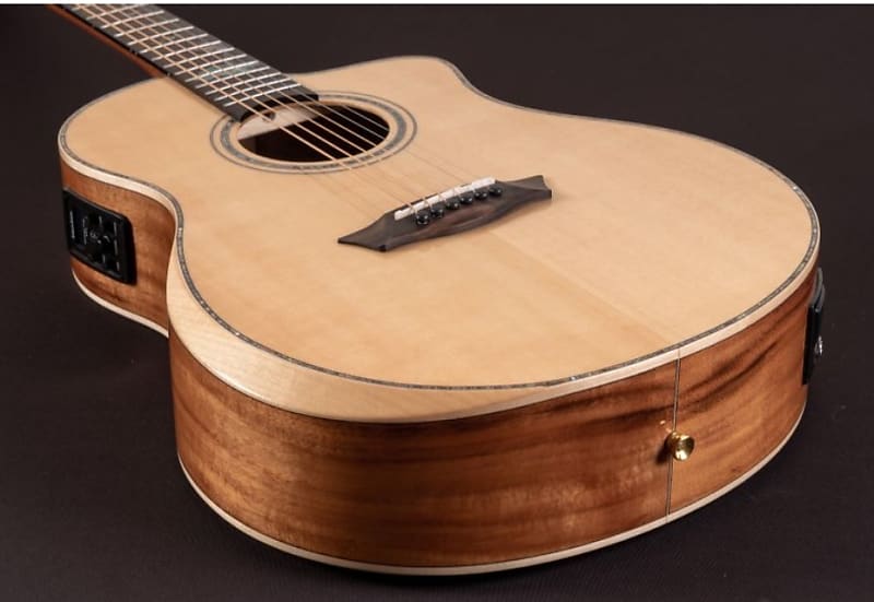 Акустическая гитара Washburn Allure SC56S Bella Tono Studio Cutaway Acoustic Electric Guitar. Gloss Natural
