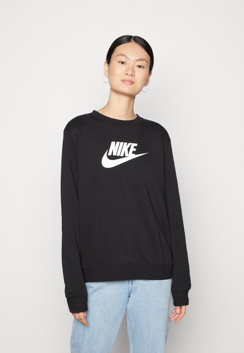 

Толстовка Nike, черно-белый, Черный