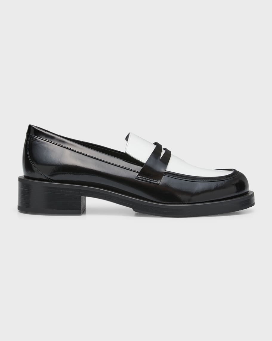 

Двухцветные пенни-лоферы Palmer Stuart Weitzman