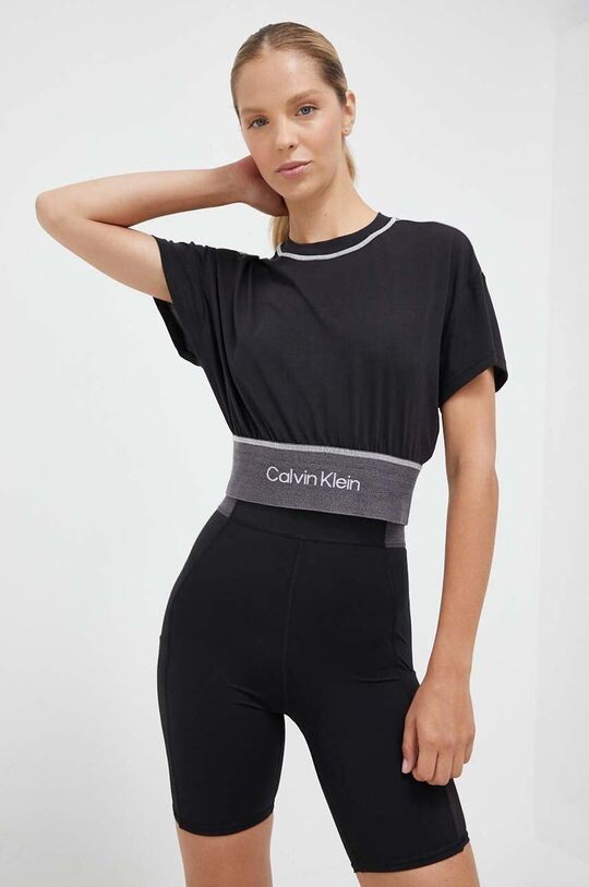 

Тренировочная футболка Calvin Klein Performance, черный