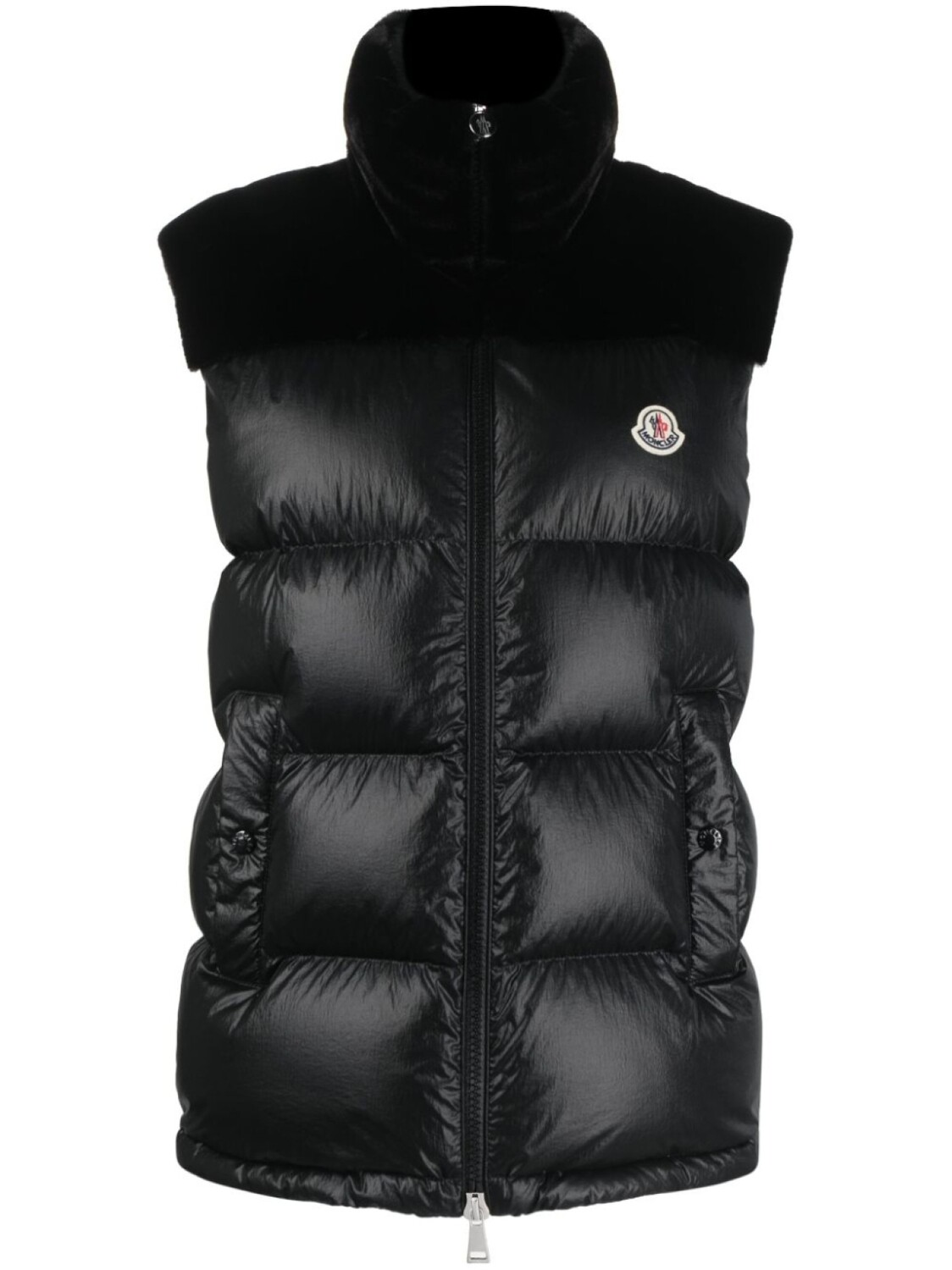 

Moncler дутый жилет Lempa, черный