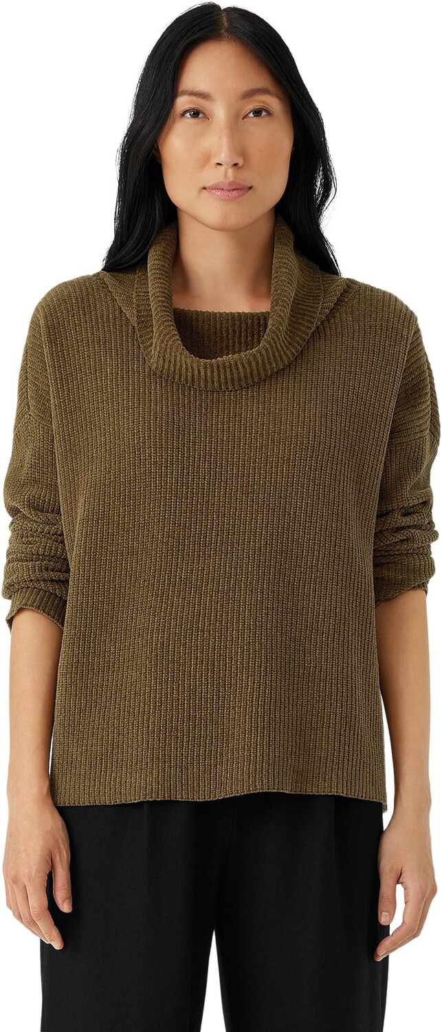 

Свитер Turtleneck Eileen Fisher, цвет Serpentine