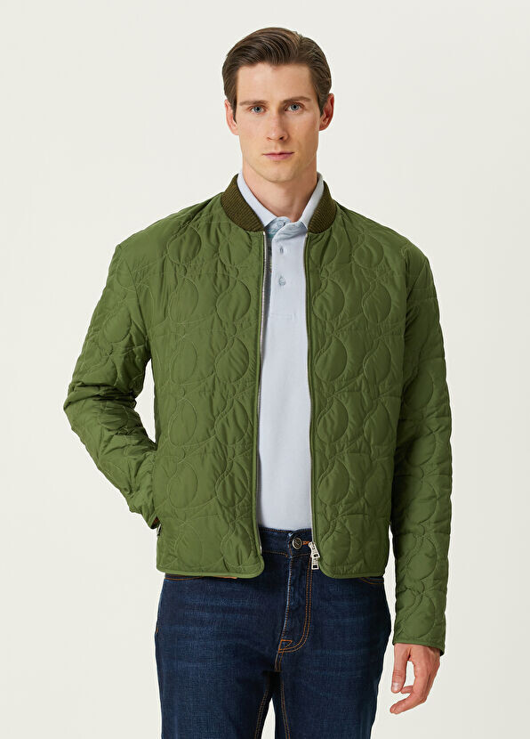 

Стеганое пальто Etro, зеленый