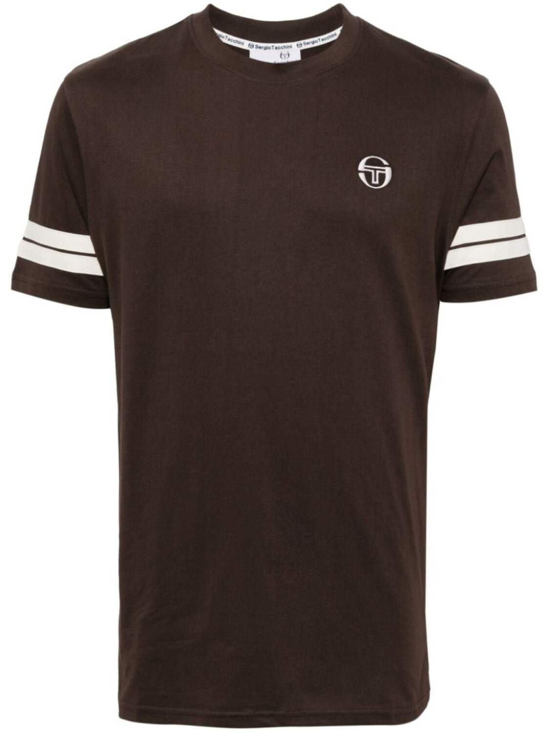 

Sergio Tacchini футболка с логотипом, коричневый