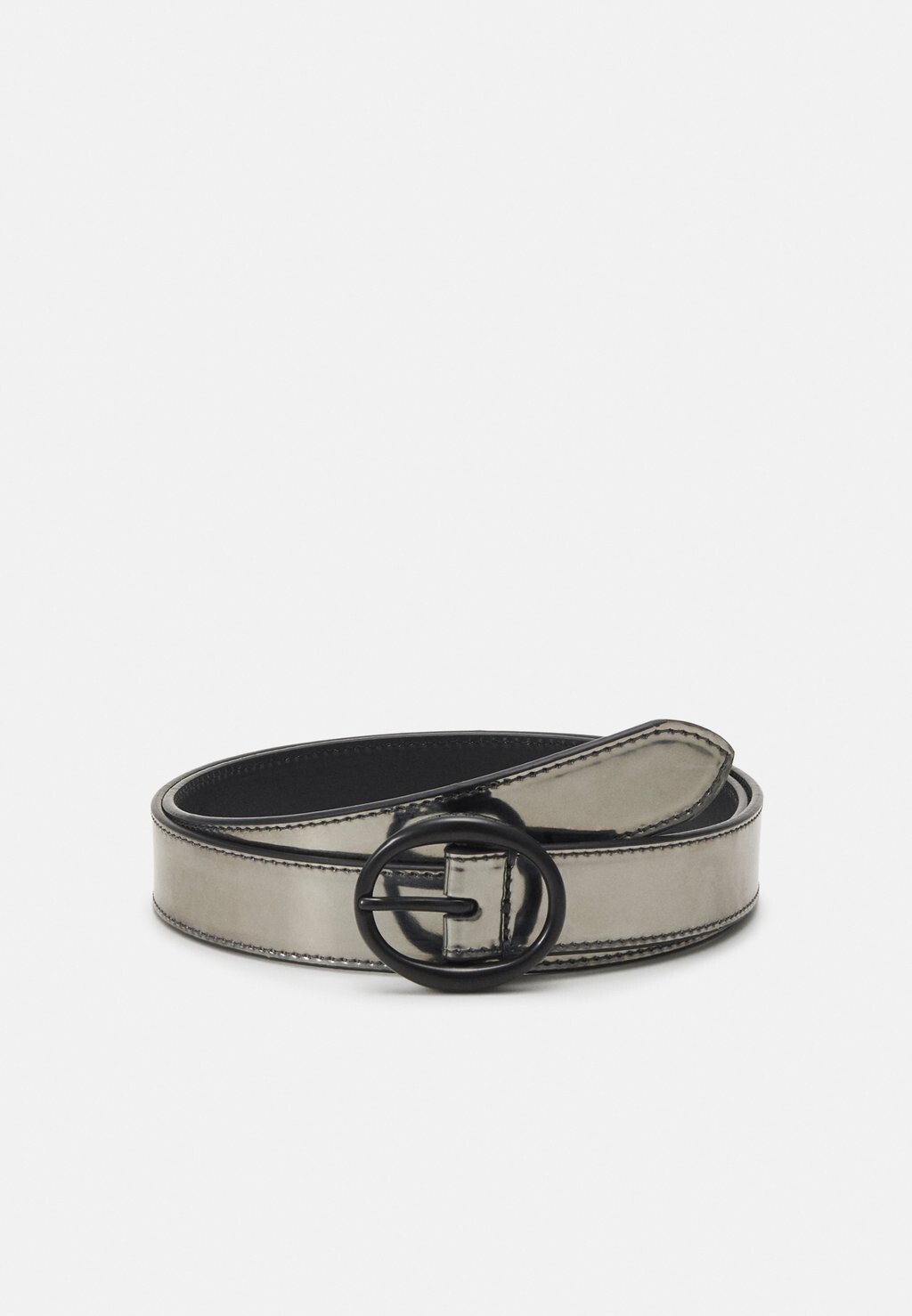 Ремень CLASSIC ROUND BELT Calvin Klein Jeans, цвет gunmetal specchio