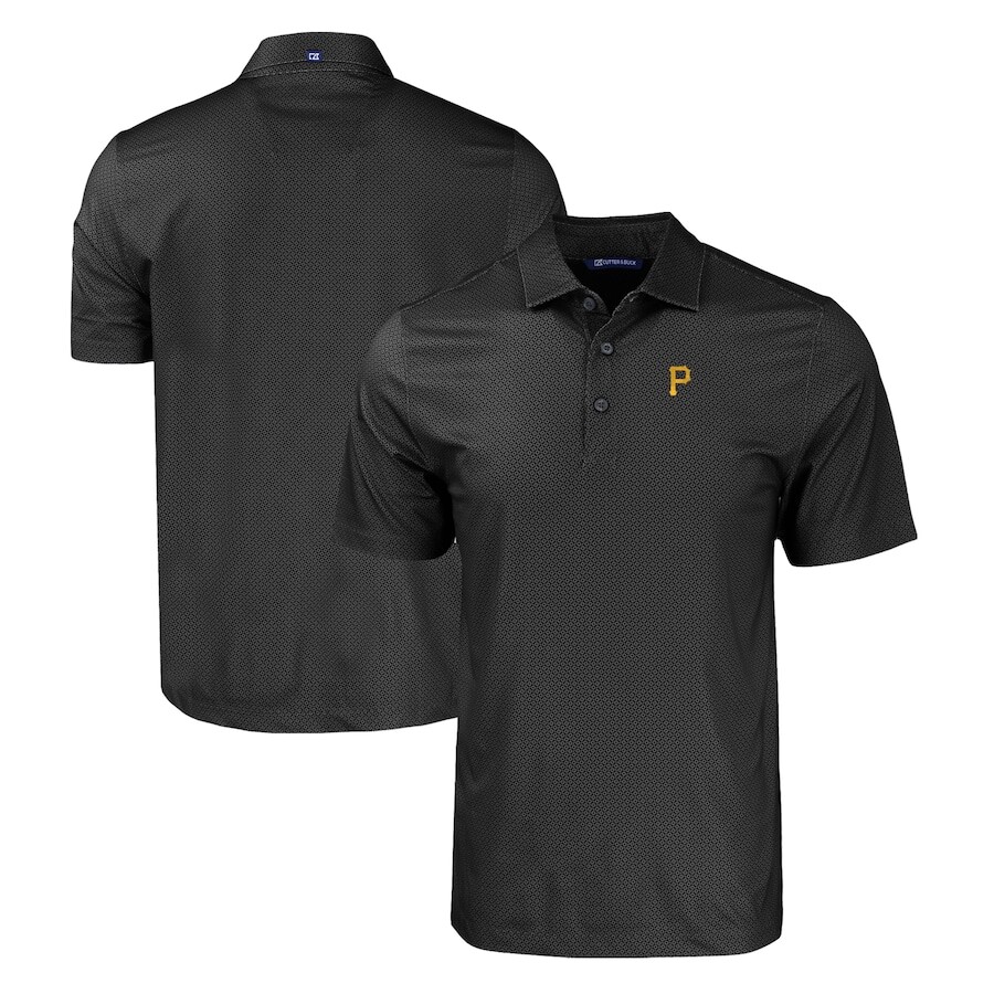 

Поло с коротким рукавом Cutter & Buck Pittsburgh Pirates, черный