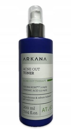 

Тоник, регулирующий микробиом кожи, 200 мл Arkana, Acne Out Toner