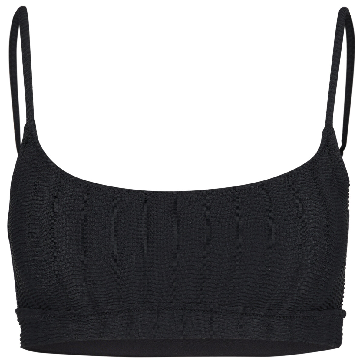 

Верх бикини Billabong Women's Coral Gardeners Wave Trip Banded Tank, цвет Black Pebble