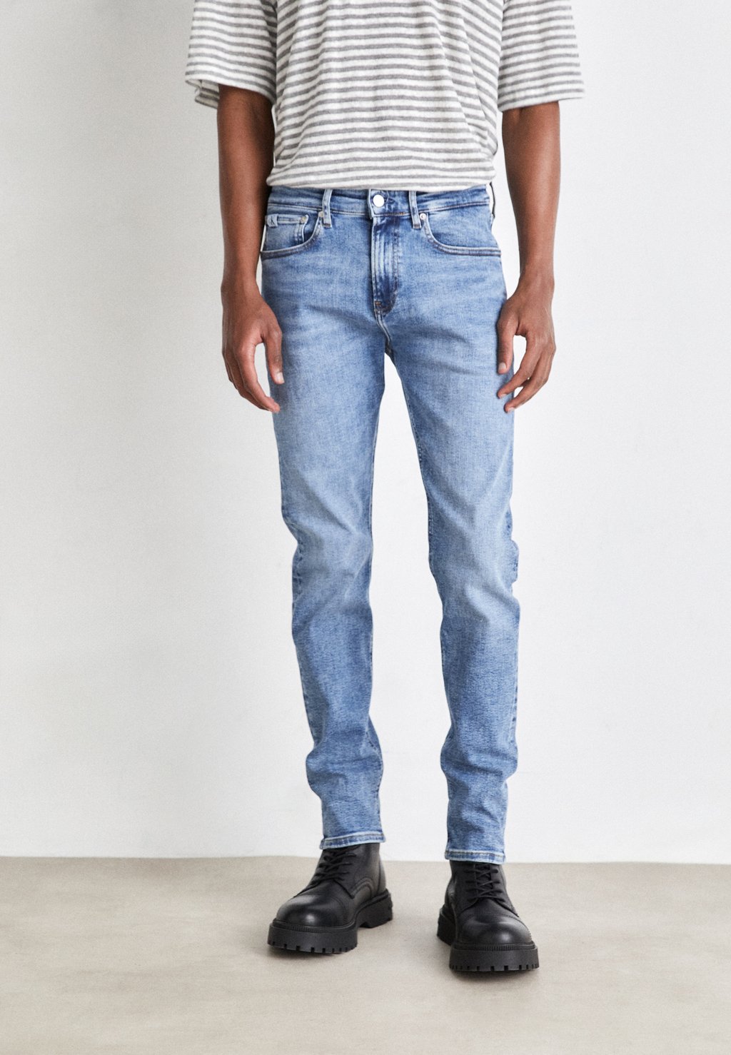 Джинсы Skinny Fit Skinny Calvin Klein Jeans, цвет denim medium джинсы skinny fit skinny pepe jeans цвет denim