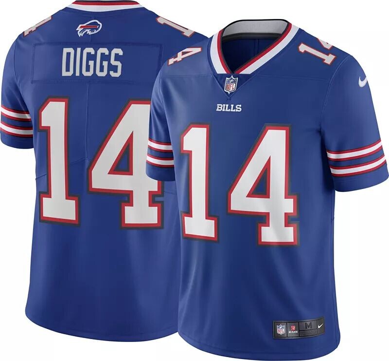 

Мужские джерси Nike Buffalo Bills Stefon Diggs #14 Vapor Limited Royal