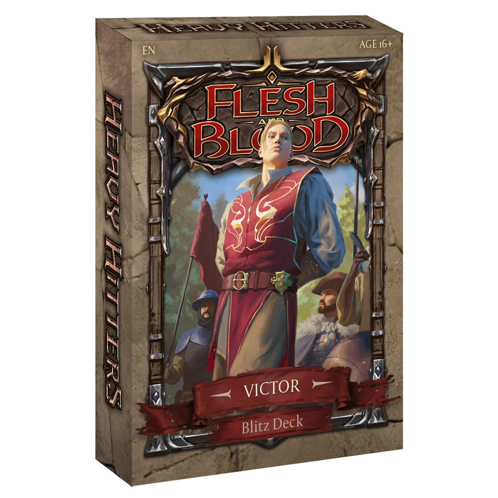 

Карточная игра Legend Story Studios Flesh & Blood TCG: Heavy Hitters - Blitz Deck - Victor