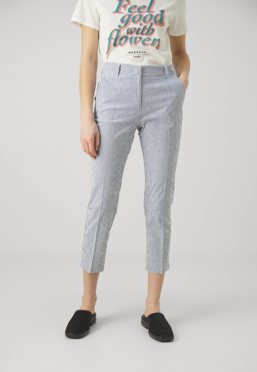

Брюки STARLET WEEKEND MaxMara, цвет azzurro