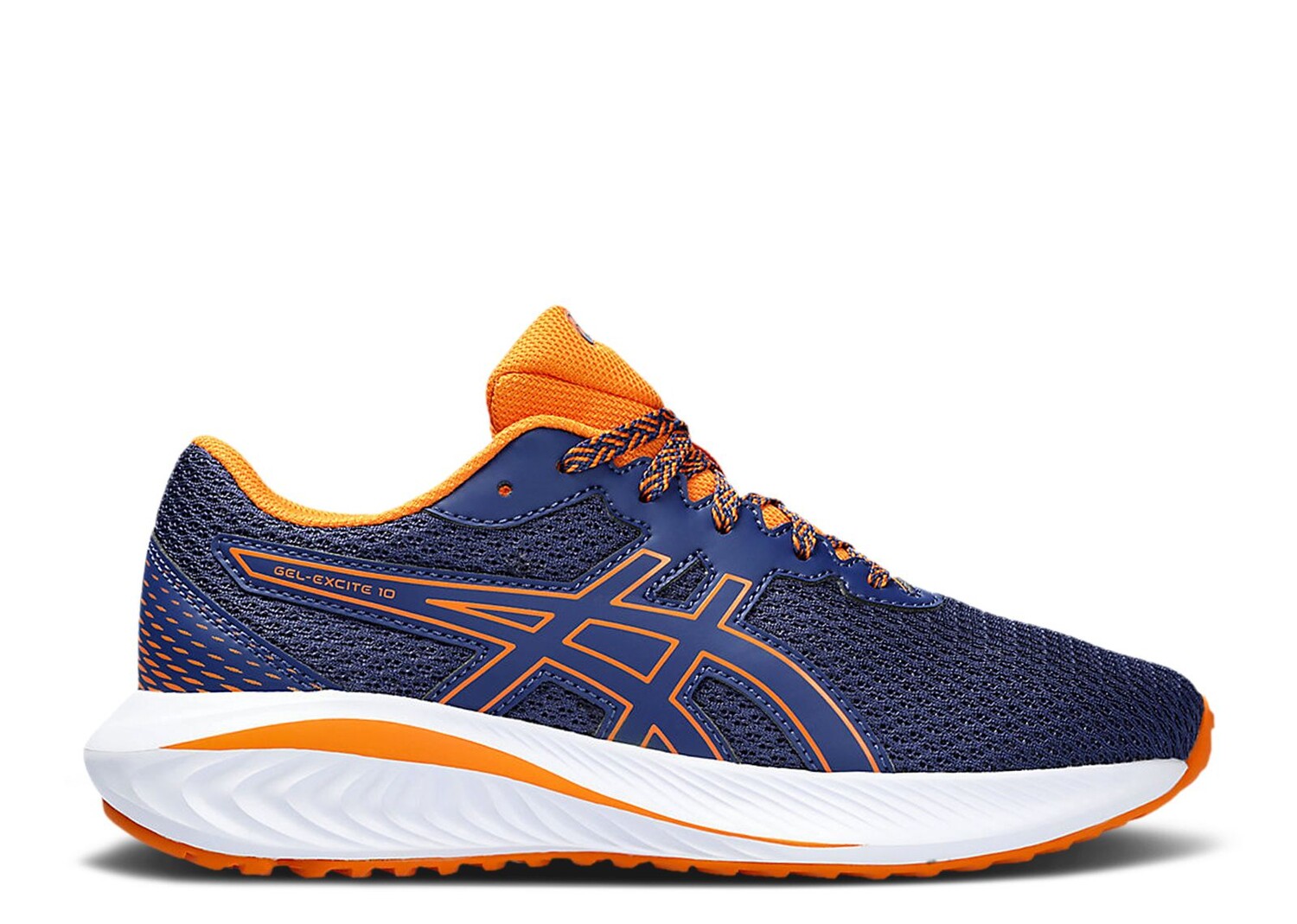 

Кроссовки ASICS Gel Excite 10 Gs 'Deep Ocean Bright Orange', синий